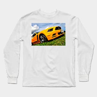 Ford Mustang Sports Motor Car Long Sleeve T-Shirt